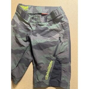 Troy Lee Designs Shorts Mens S Camo Skyline MTB Mountain‎ Bike Outdoor Casual